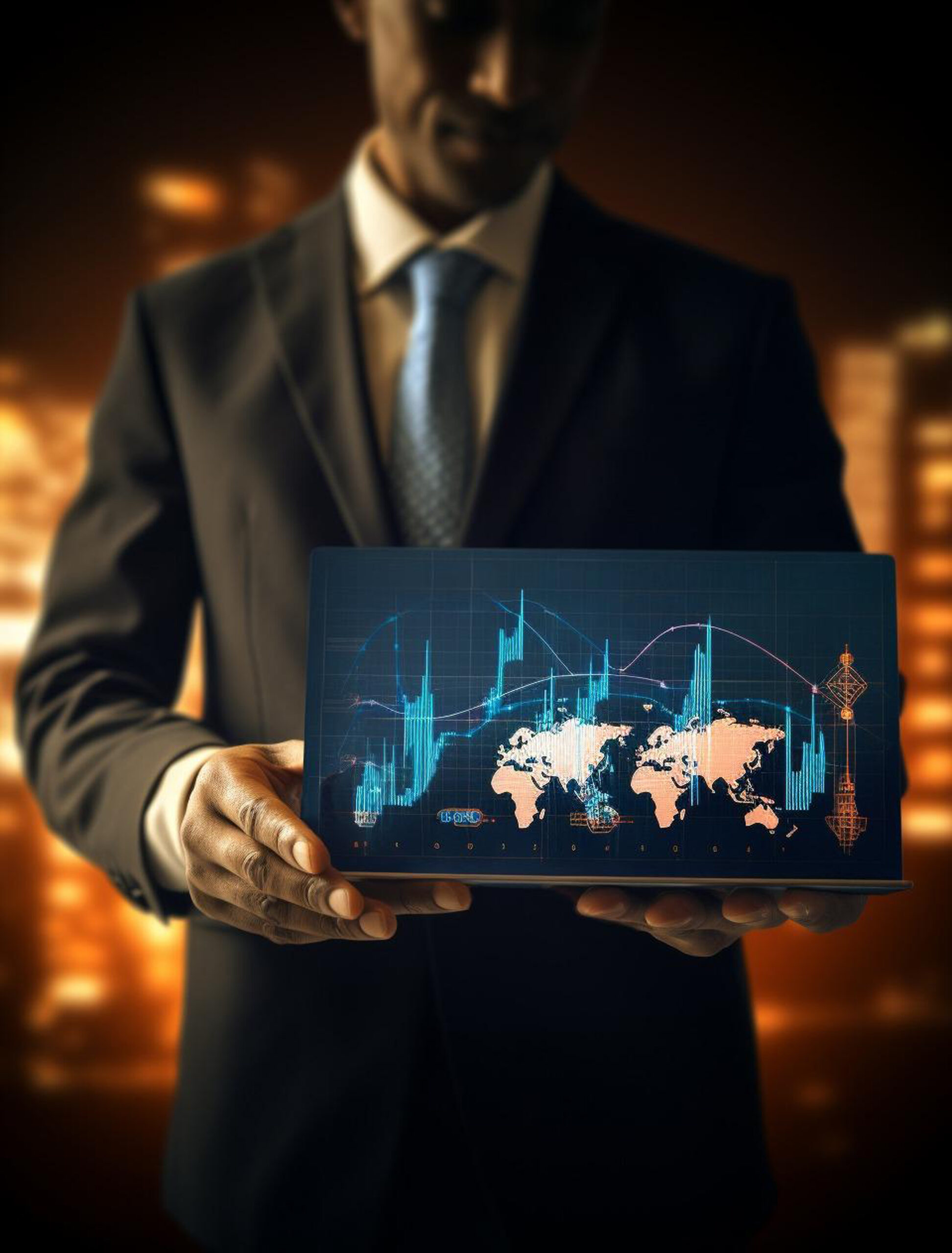 business person futuristic business environment scaled